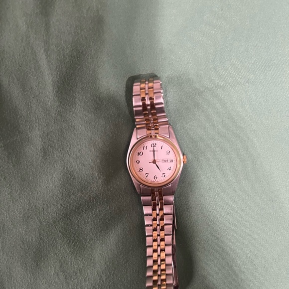 Seiko Accessories - Seiko Two-Tone Silver and Gold Women's Watch